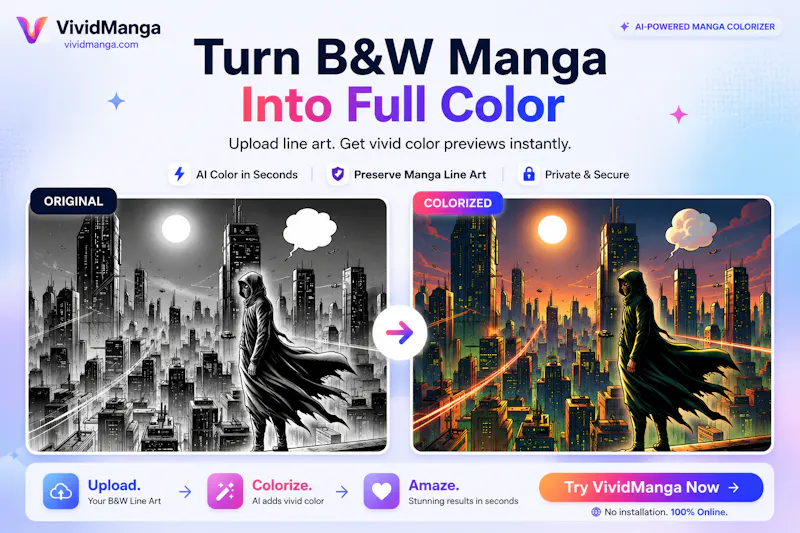 VividManga AI Manga Colorizer screenshot 3