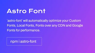 astro-font gallery image