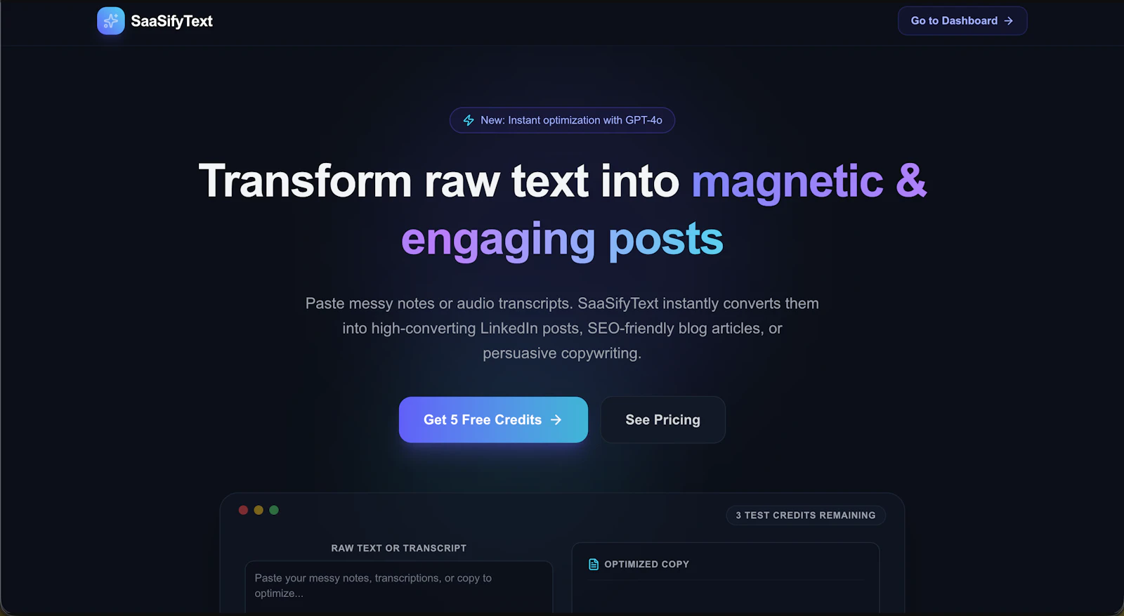 SaaSifyText screenshot 1
