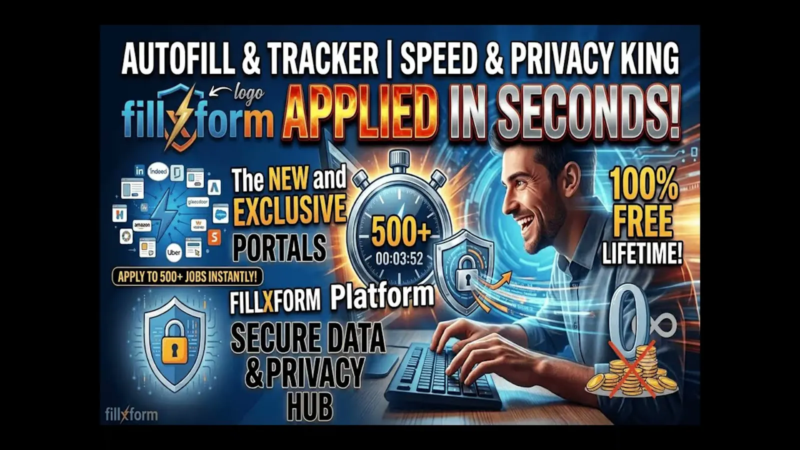 FillxForm screenshot 1 (video preview)