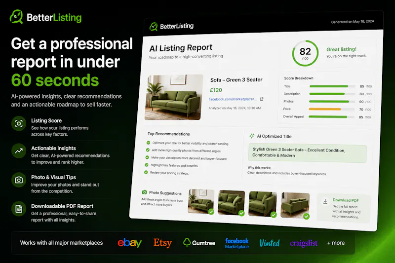 BetterListing.io screenshot 3