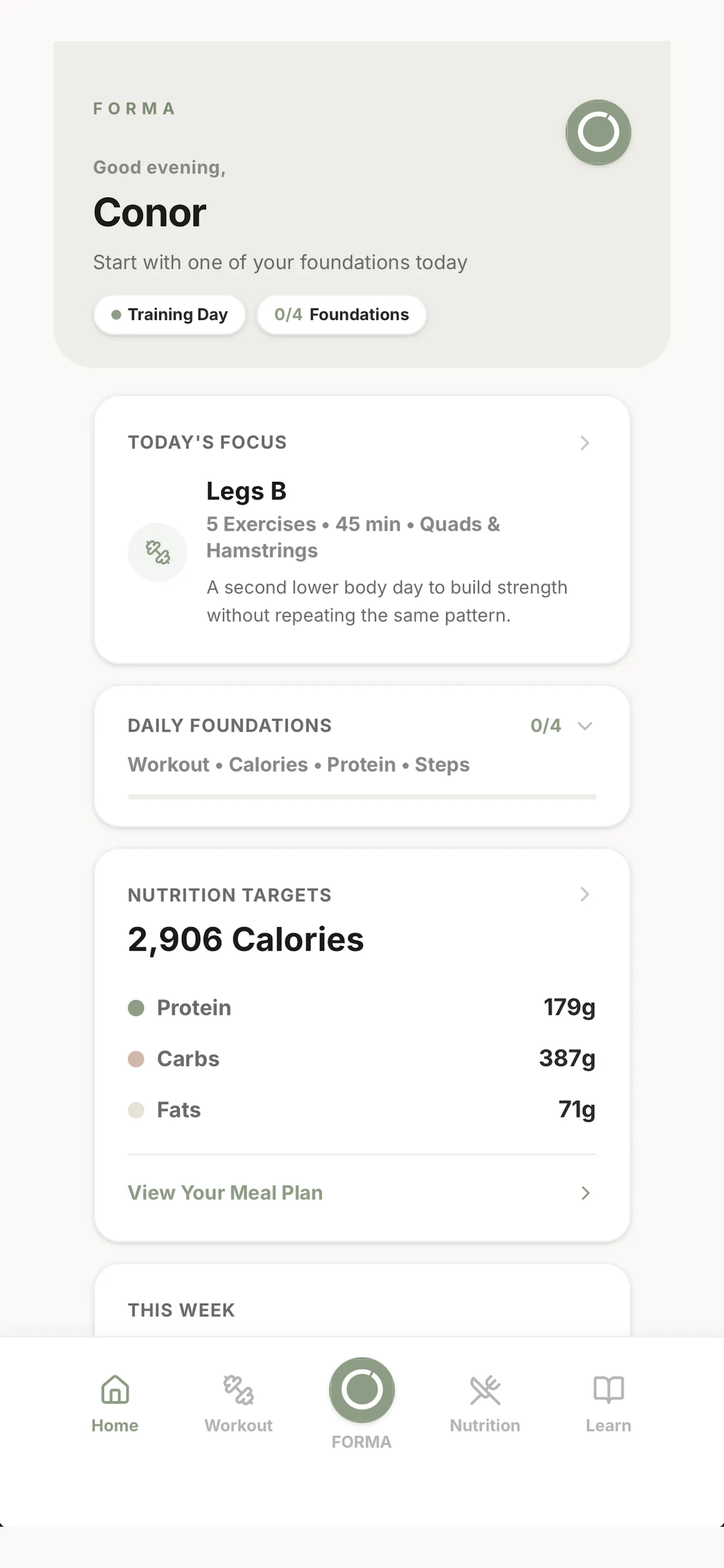 BE FORMA screenshot 2