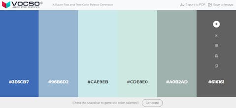 VOCSO Color Palette Generator gallery image