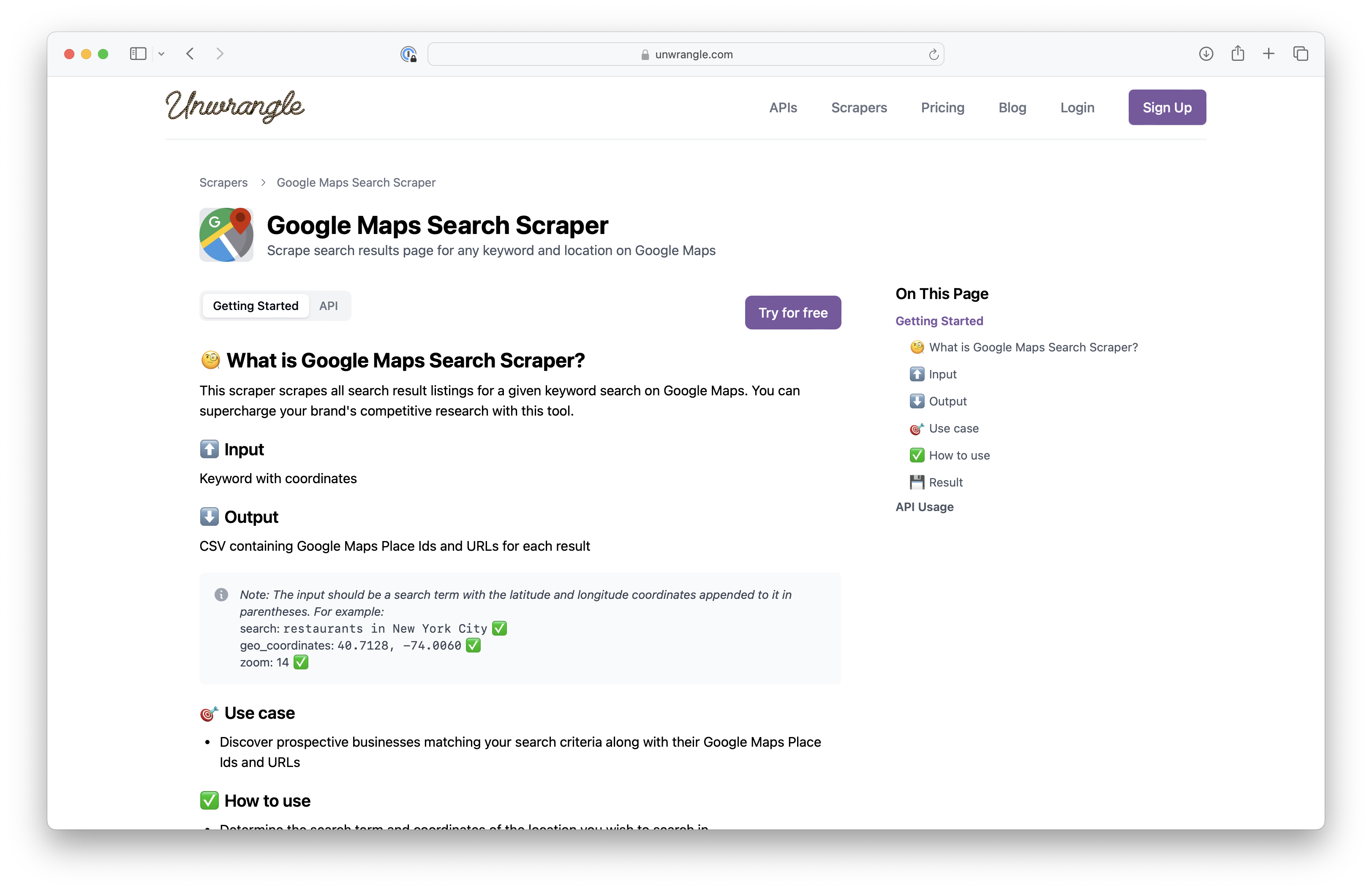 Google Maps Svila di Unngle media 1