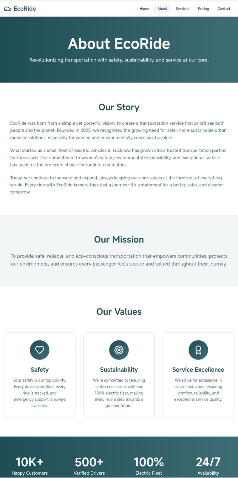 EcoRide - Screenshot 3 preview