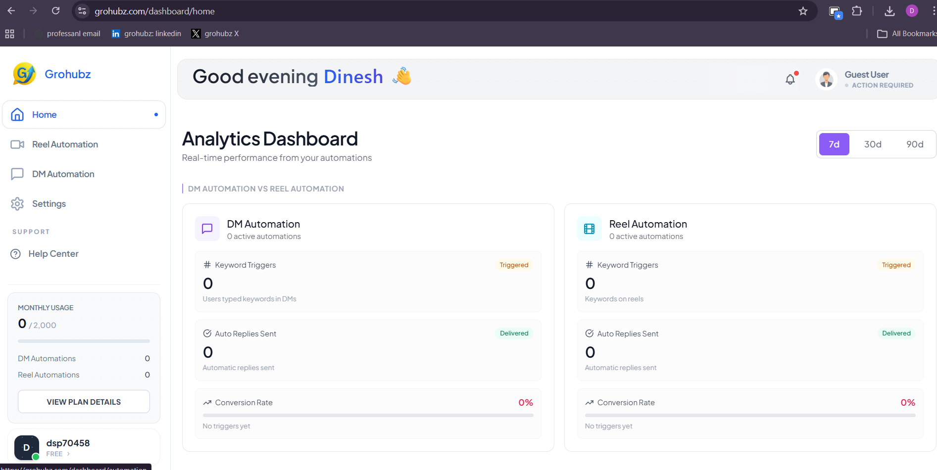 Grohubz - Screenshot 3 showing product features and functionality