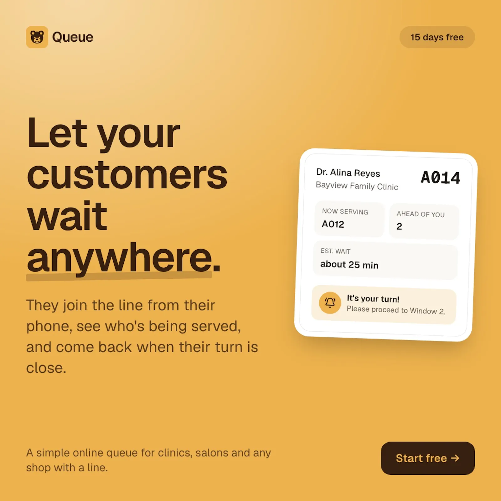 Queue by BearLog screenshot 1