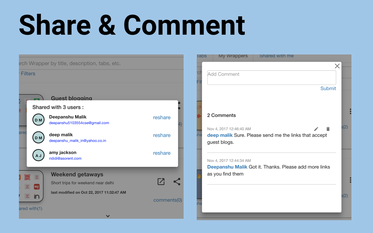 Wrapper : Better than Bookmarks gallery image