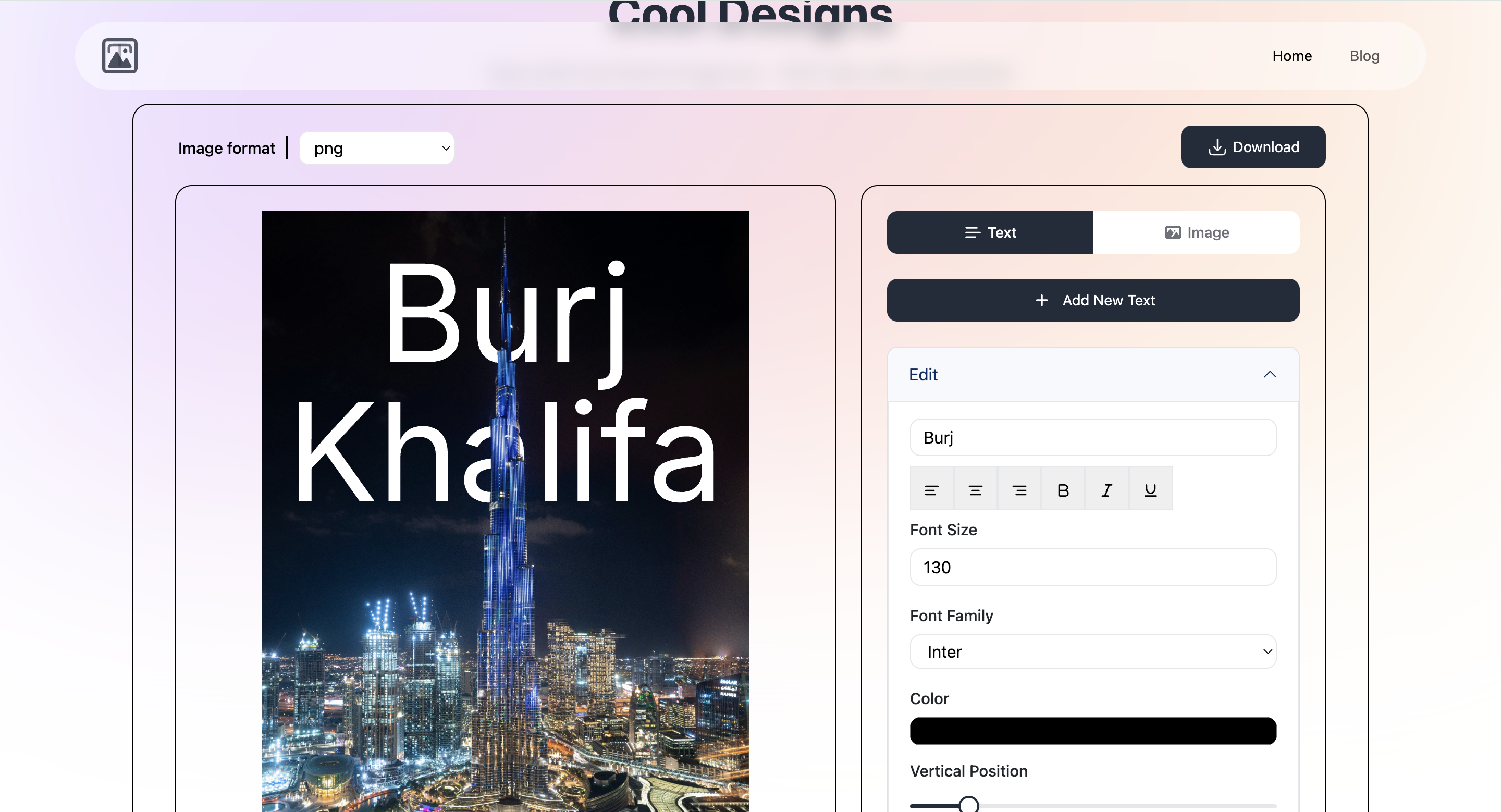 Media textbehindimg.com - Văn bản miễn phí đằng sau Trình chỉnh sửa hình ảnh 4