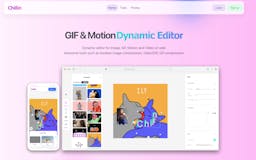 Chillin - GIF Image motion online editor media 1
