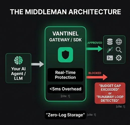 Vantinel - Screenshot 2 showing product features and functionality