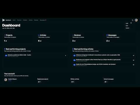 Desfro - CRM, CMS, web development gallery image