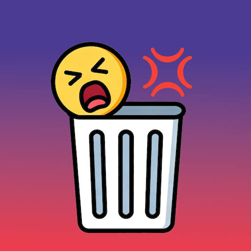 Emotion Trash - Product Hunt launch logo and brand identity