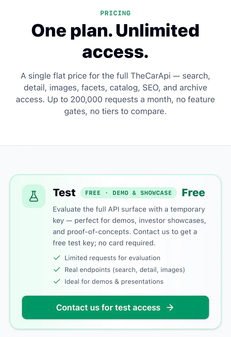 TheCarApi screenshot 7