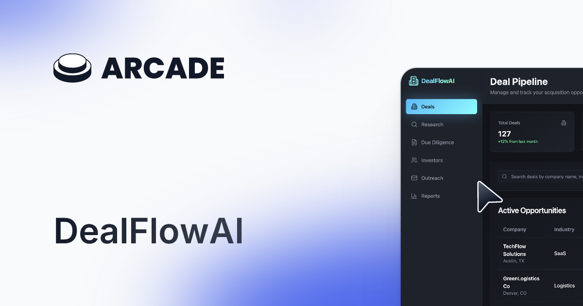 Média Dealflowai - Flux de transactions automatisées pour les acteurs de capital-investissement et SMB 1
