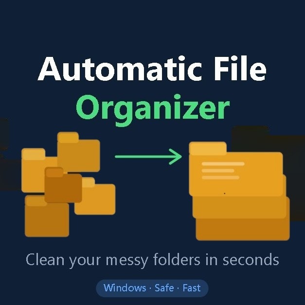 Automatic File Organizer for Windows