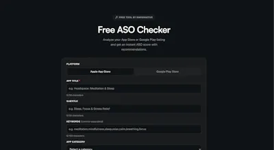 RapidNative free tools gallery image