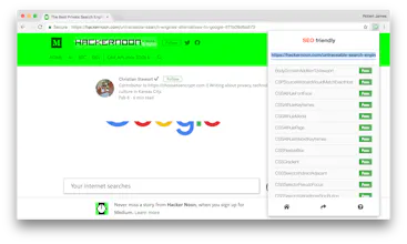 Technical SEO Audit Tool - Chrome gallery image