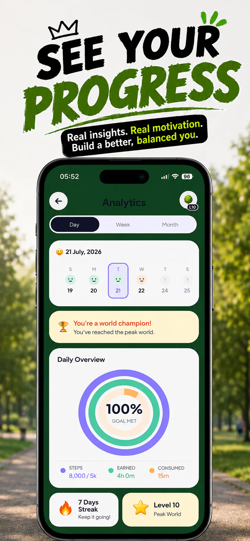 Mozy: Walk to Unlock Apps screenshot 2