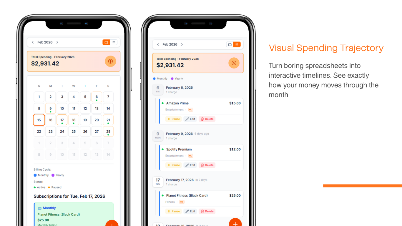 Overspend.me gallery image