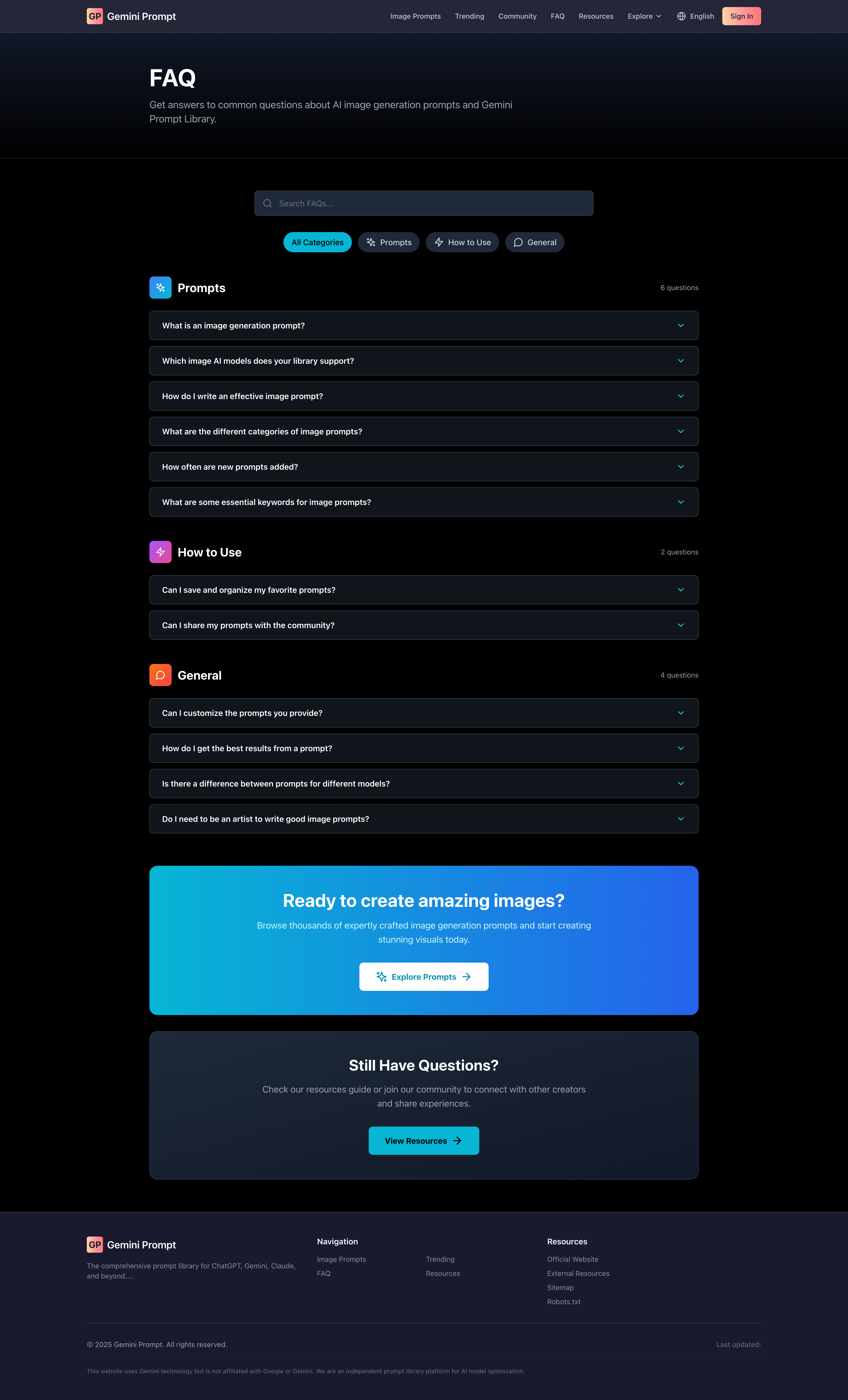 Gemini Prompt gallery image