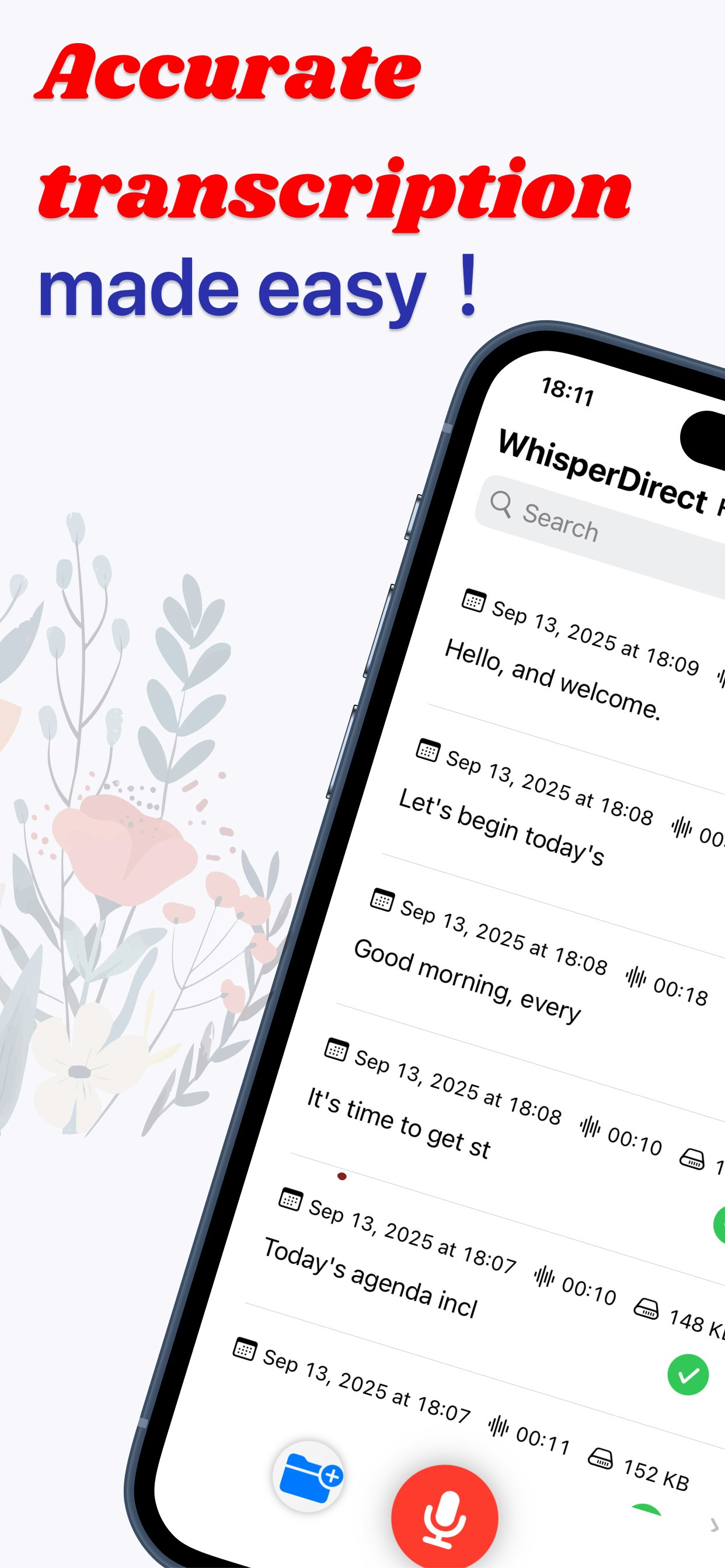 Média Chuchoter directement - Vous permet d'utiliser votre clé Openai pour une transcription abordable 1