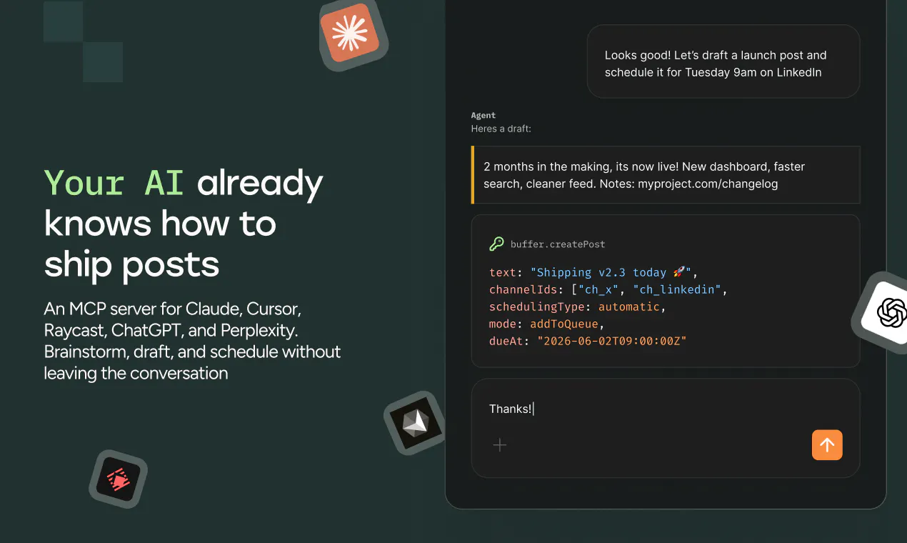 Buffer API: One API to publish across every social platform. | Product Hunt