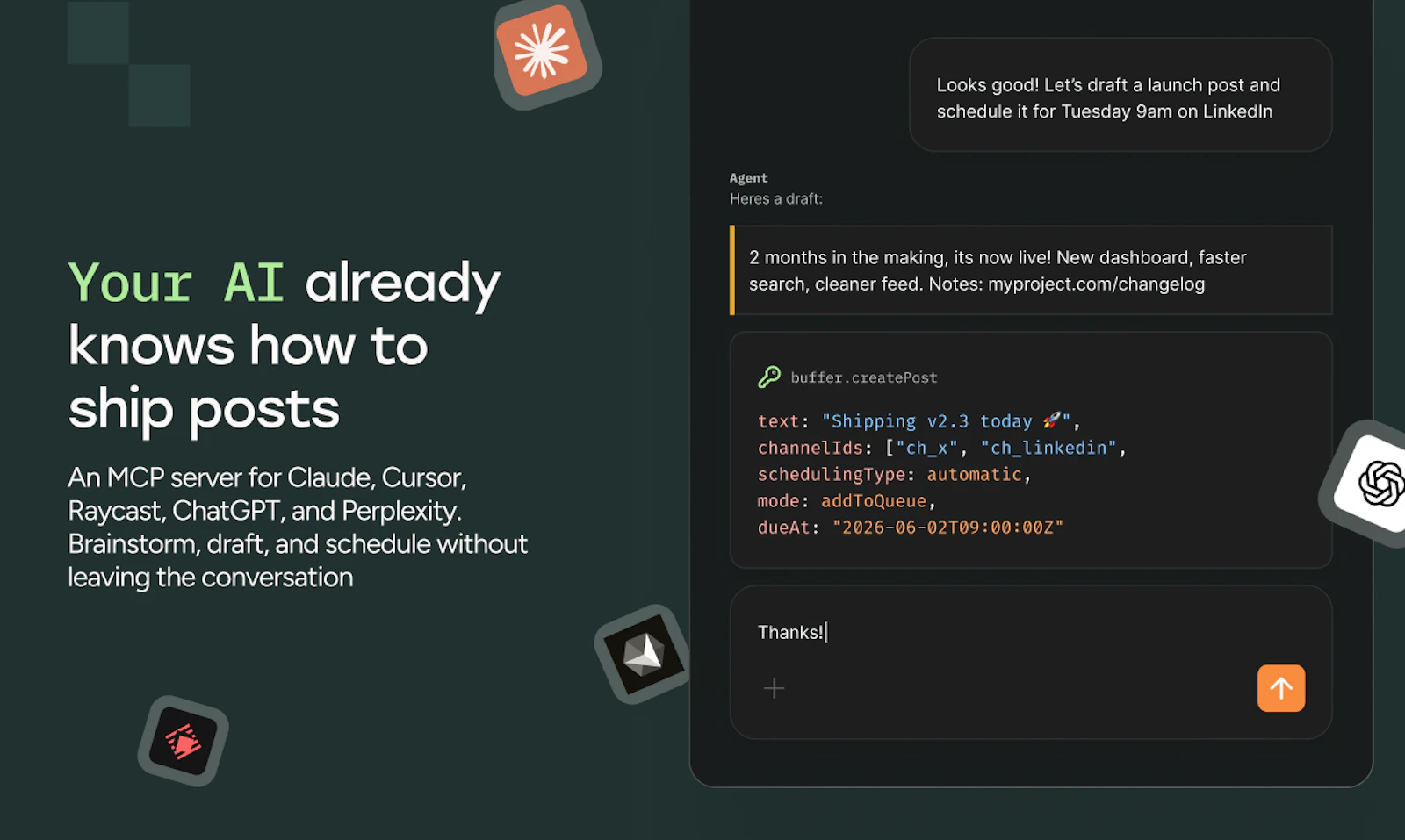 Buffer API screenshot 4