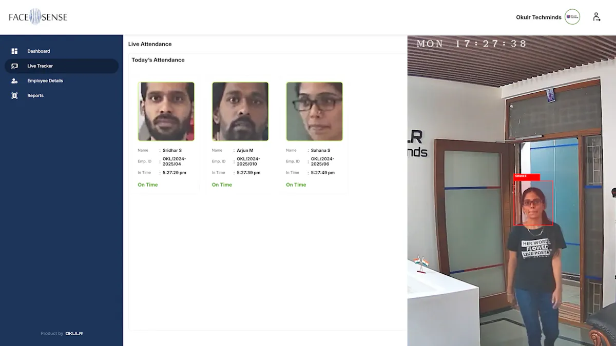 Face Recognition Attendance system