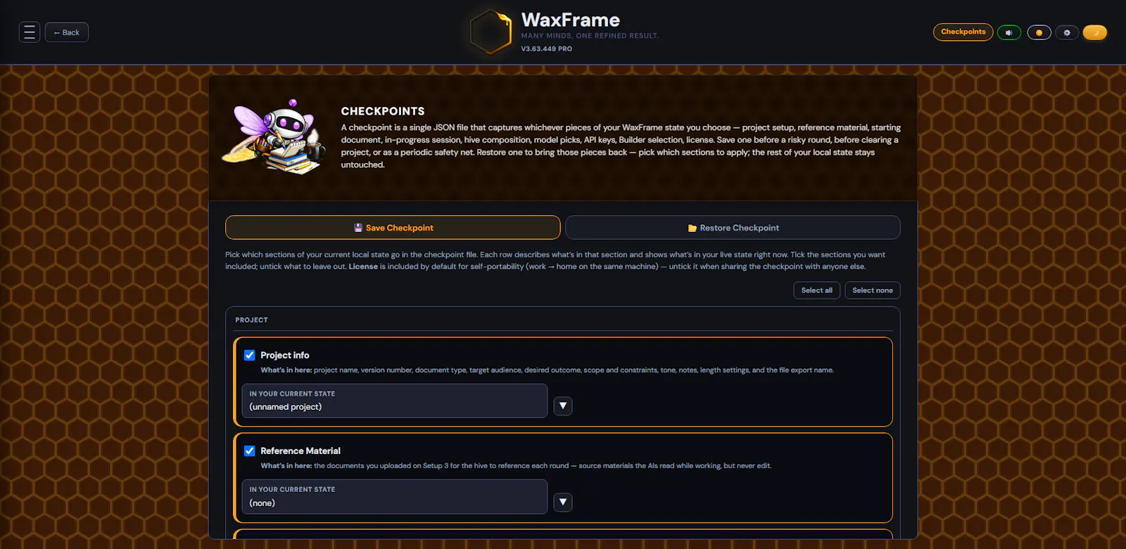 WaxFrame screenshot 7