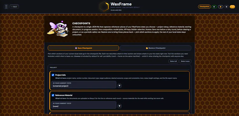 WaxFrame screenshot 7
