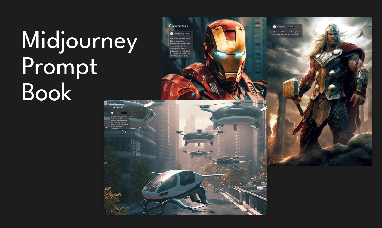 Livre rapide MidJourney media 4