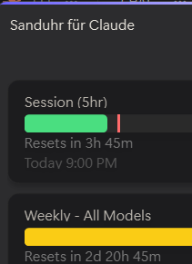 Sanduhr Fur Claude gallery image