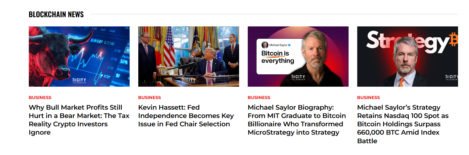 City Telegraph - Screenshot 3 showing product features and functionality