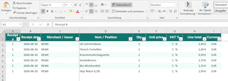 ScanReceipts screenshot 6
