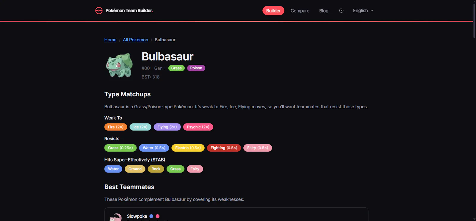 Pokémon Team Builder screenshot 5