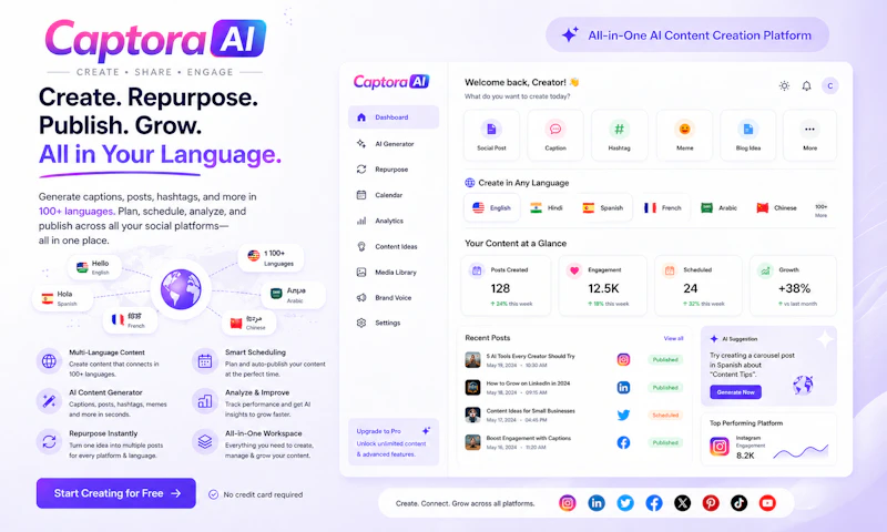 Captora AI screenshot 2