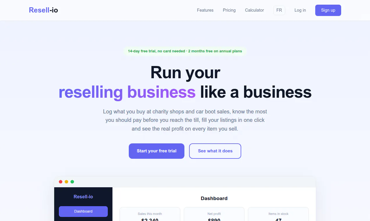 Resell-io gallery image