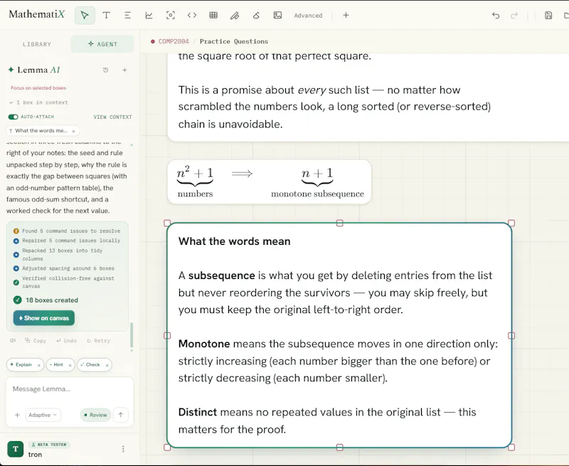 Mathematix screenshot 3