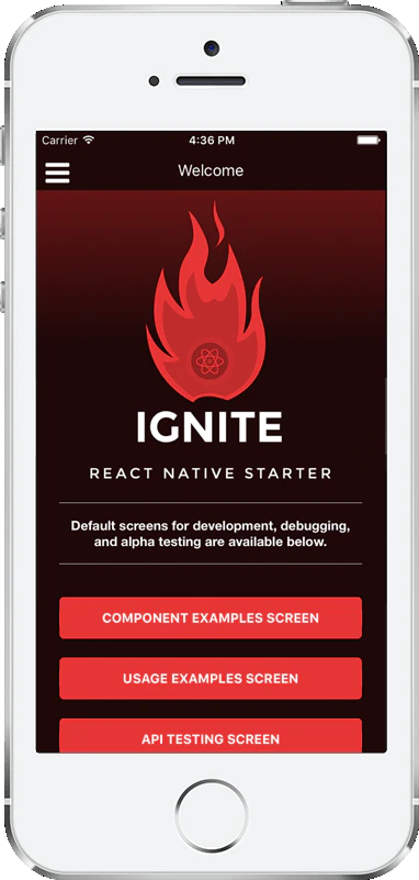 Ignite - A React Native generator