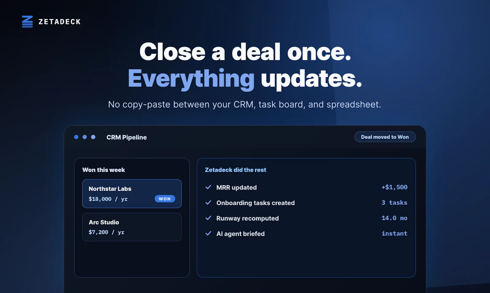 Zetadeck screenshot 2