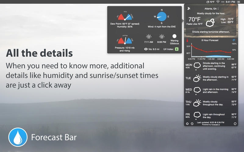 Forecast Bar for Mac gallery image