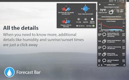 Forecast Bar for Mac media 1