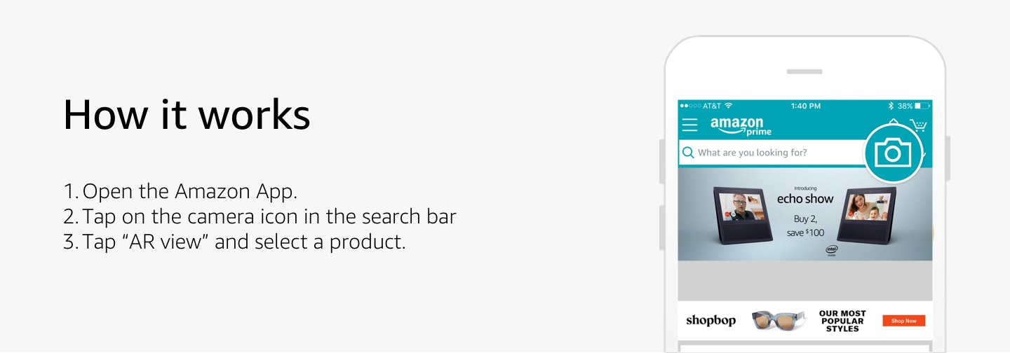Amazon AR view gallery image