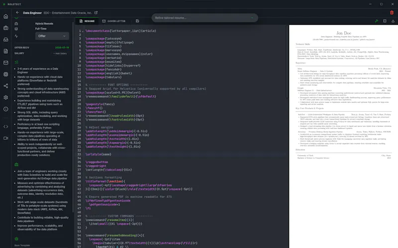 RoleTect screenshot 3