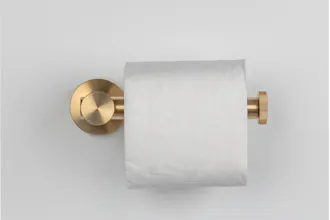 Maddox Toilet Roll Holder Brass gallery image