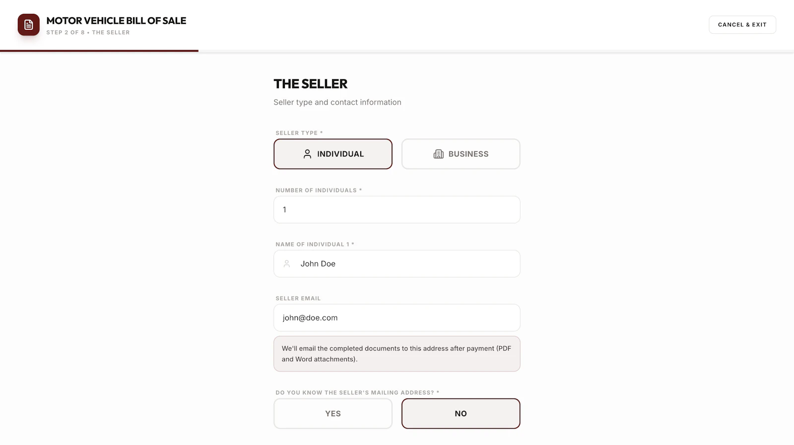 Bill and Sale screenshot 2