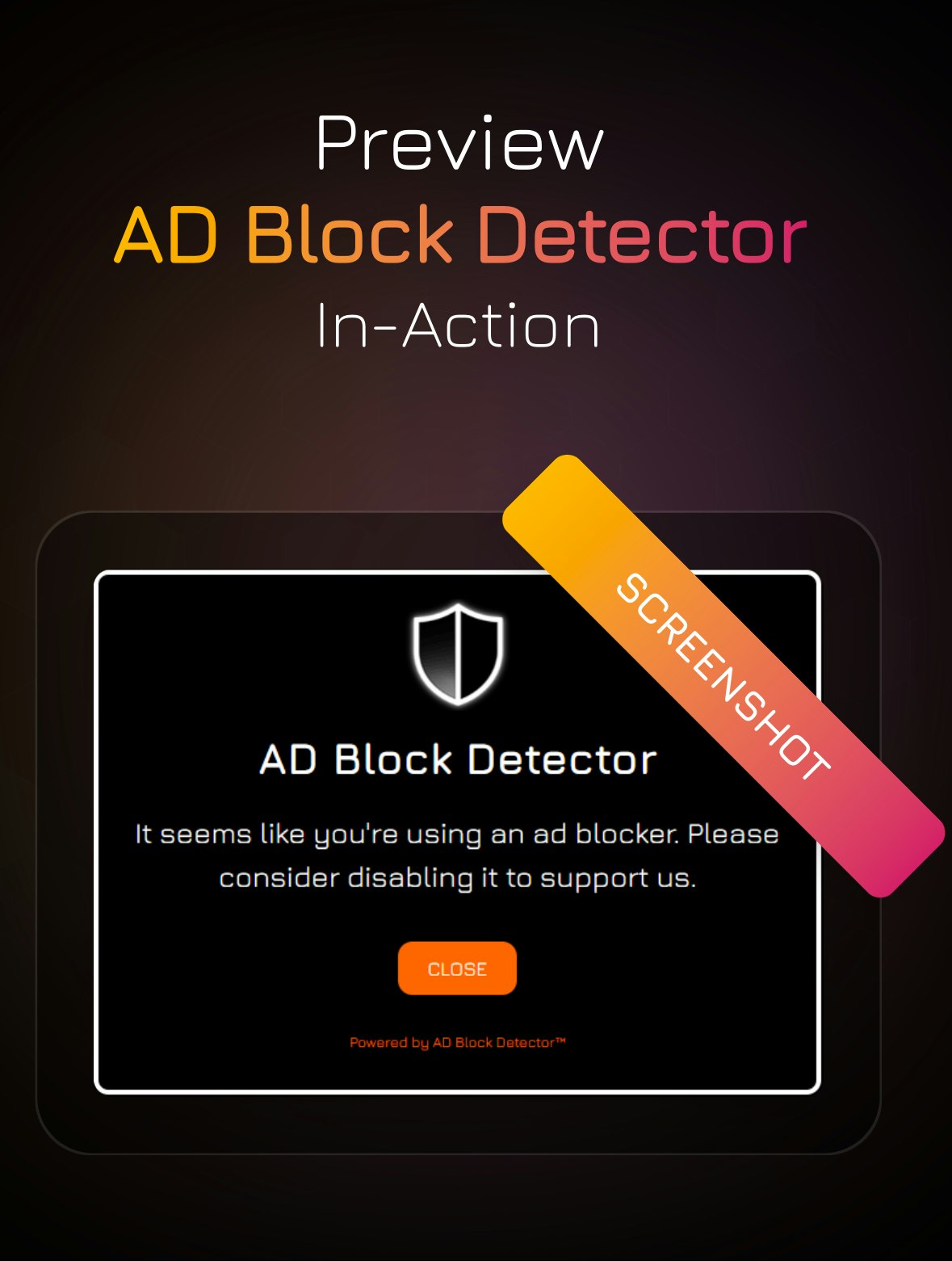 Média Détecteur de blocs d'annonces - Le détecteur de blocs d'annonces est un outil pour détecter les bloqueurs d'annonces sur le site Web 1
