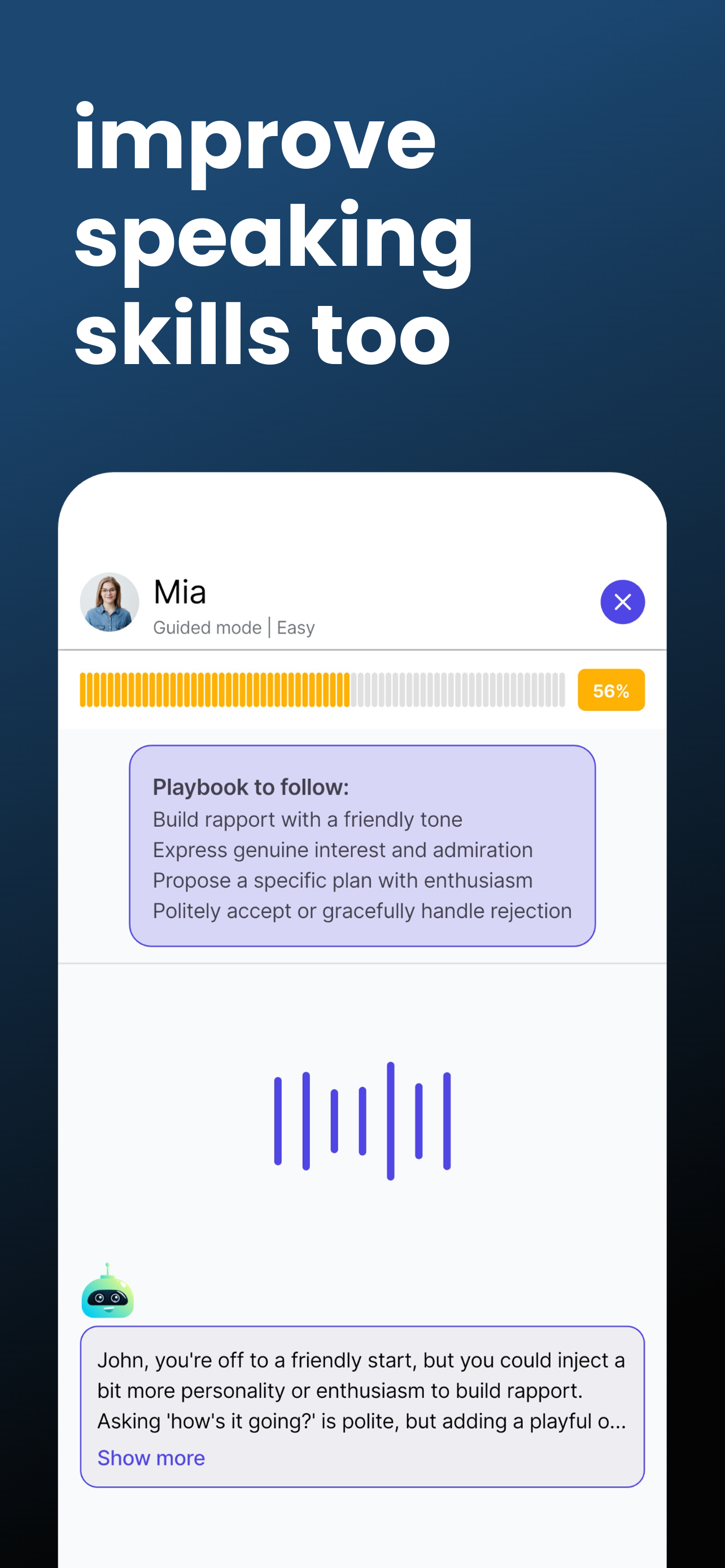 Smooth Operator: Convo Coach gallery image