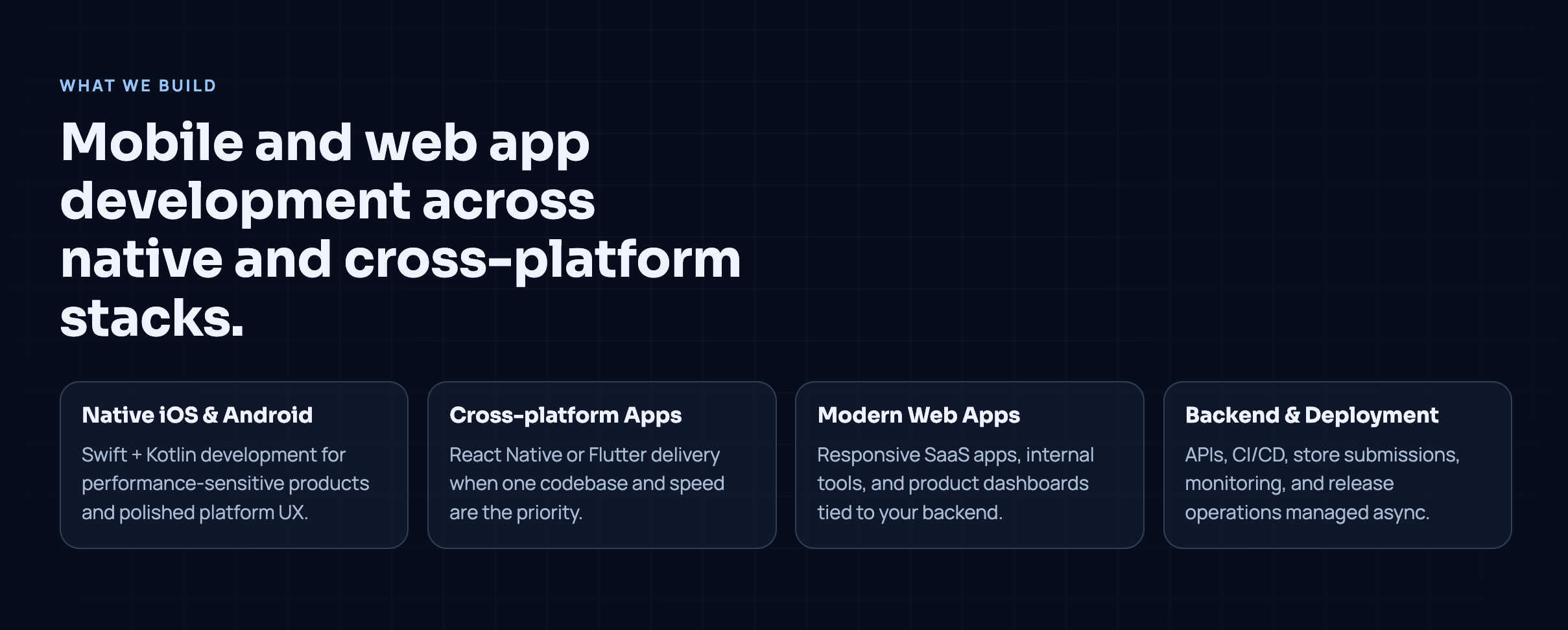SwiftAppLab - Screenshot 2 showing product features and functionality